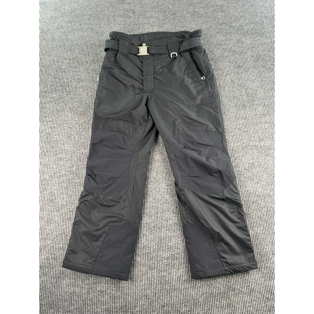 Killy Ski Pants Mens 40 Black RECCO Waterproof Insulated Snow Technical Belted